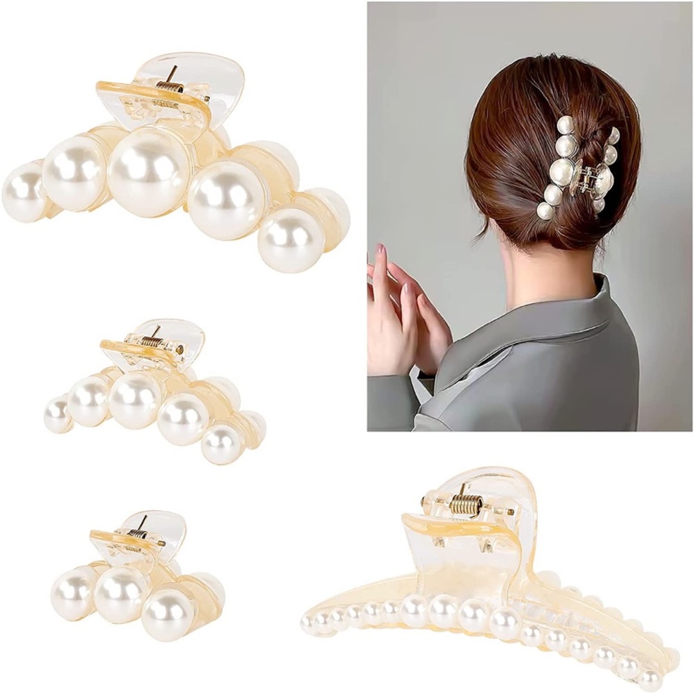 Pearl Hair Clips